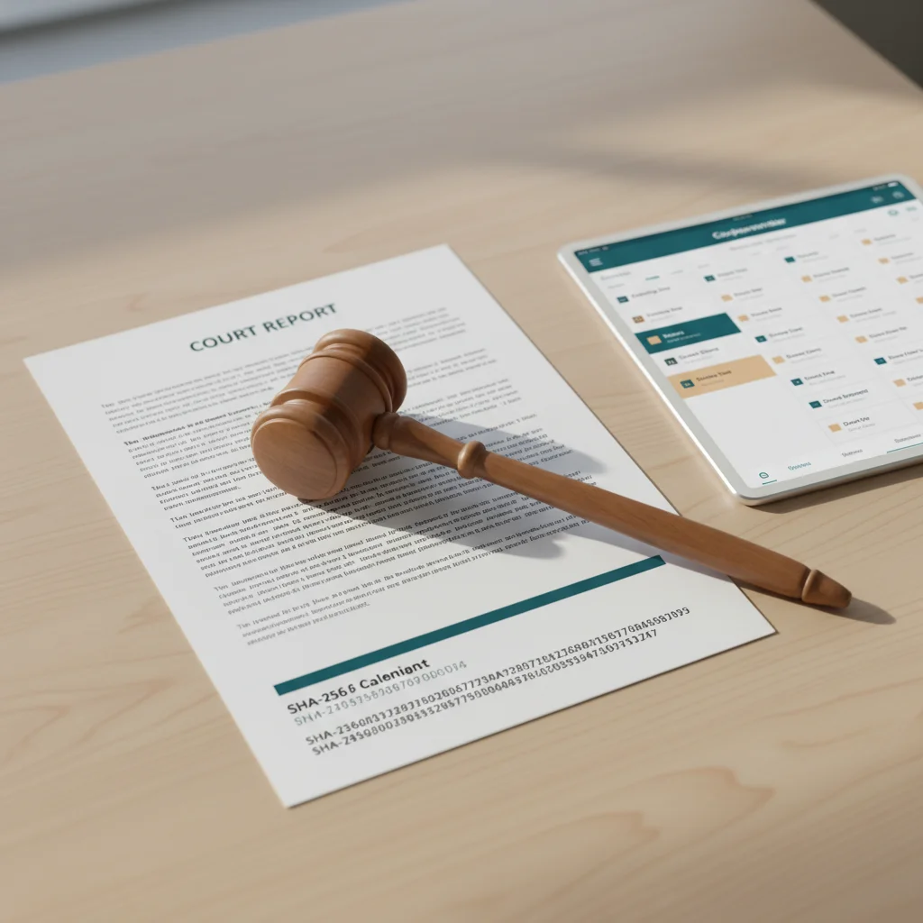 Court-approved co-parenting app — what judges look for