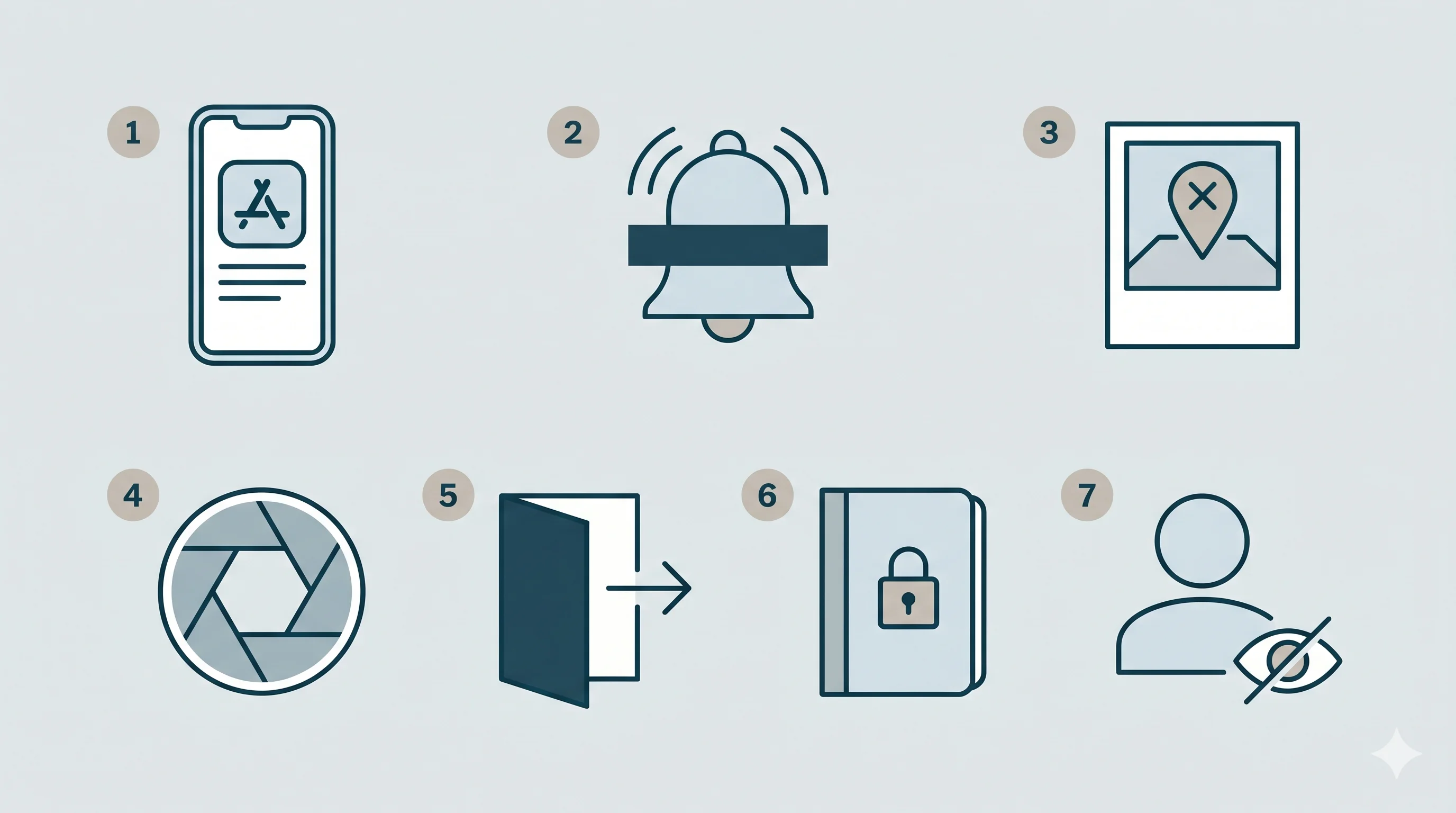 Digital safety for DV survivors — seven risks overview